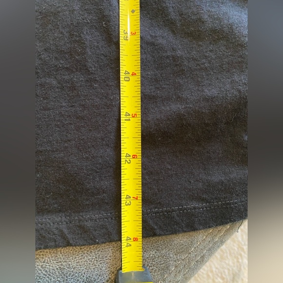 C&C California Classic Black T-Shirt Dress w/tie belt Size medium - Picture 10 of 10